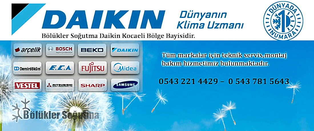 Bölükler Soğutma - Darıca Klima Servisi